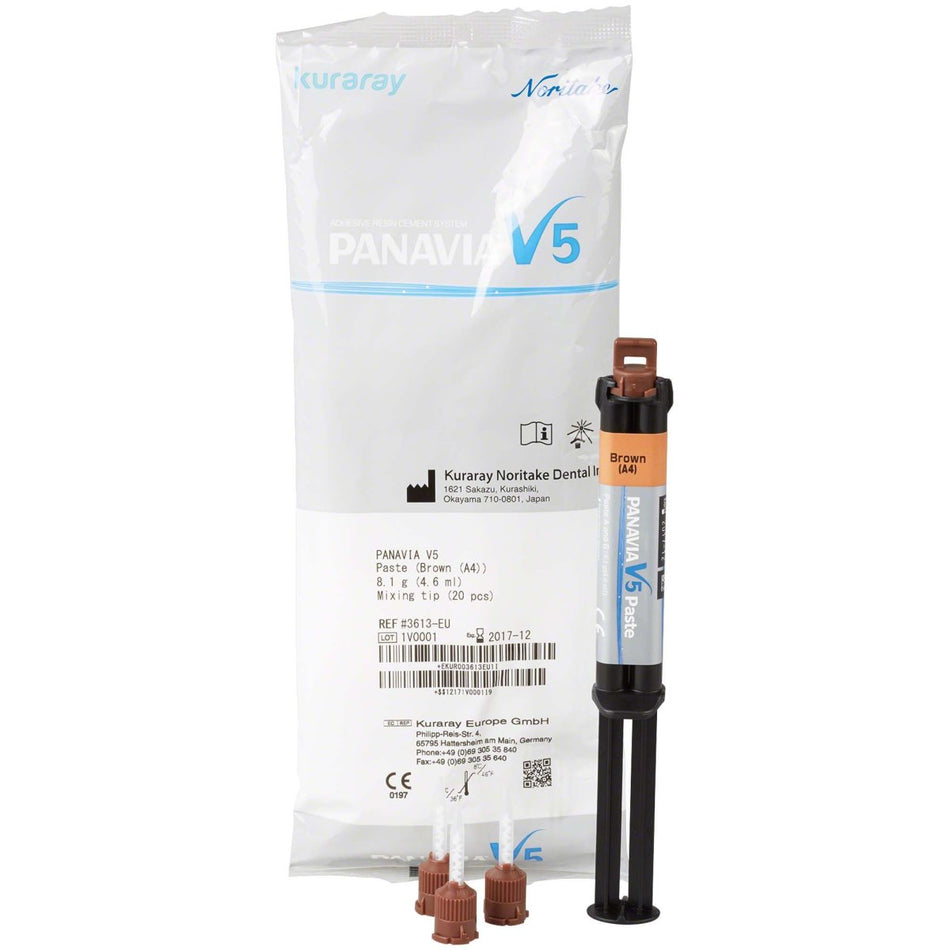 Panavia V5 Paste, Cement, brown (A4), syringe of 4.6 ml