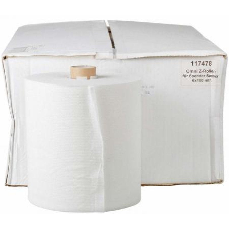 Omni-Z paper rolls box 6 x 100 m