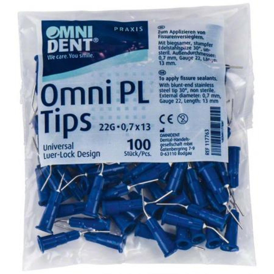 Omni PL Tips bag 100 pieces Ø 0.7 mm, G22