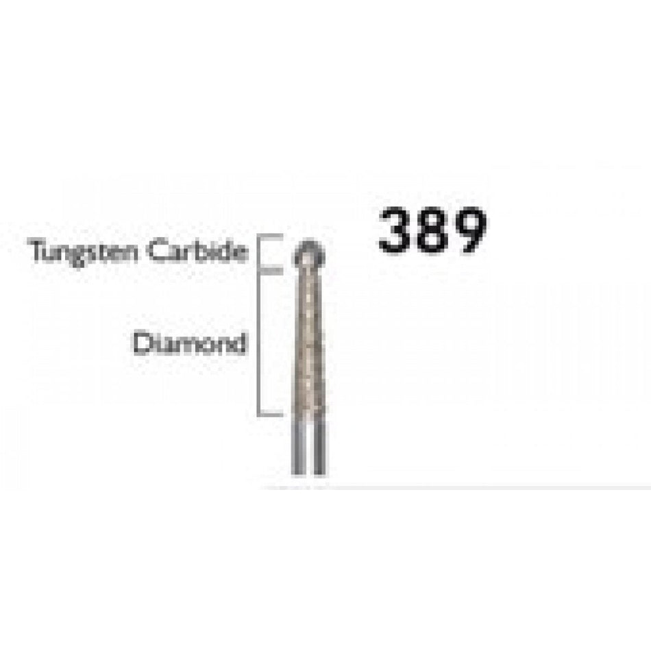 H+M Diamond instruments, Fig. 389 | Diamonds 389 014 Normal grain FGXL, pack of 2