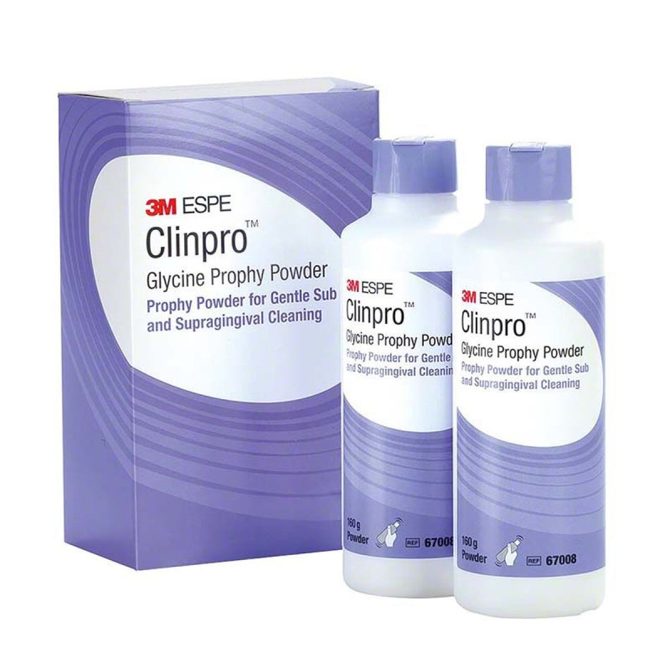 Clinpro, Glycine Prophy Powder, 2 packs of 160 g each