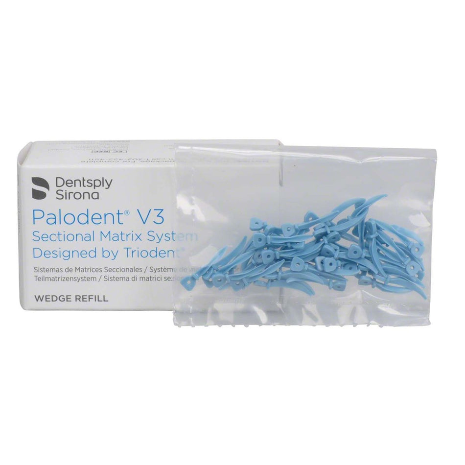 Palodent V3 wedges, medium, pack of 100 pieces