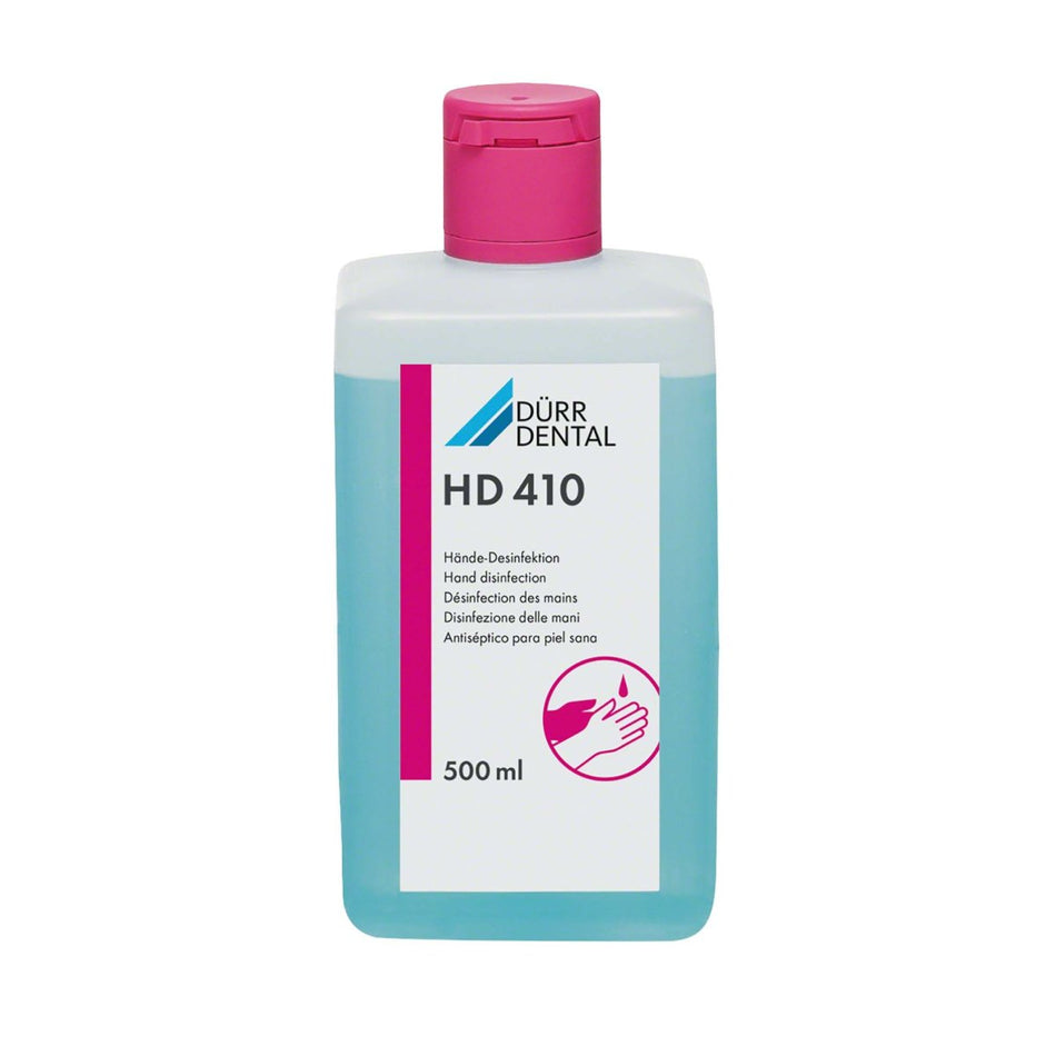 HD 410 hand disinfectant, bottle of 500 ml