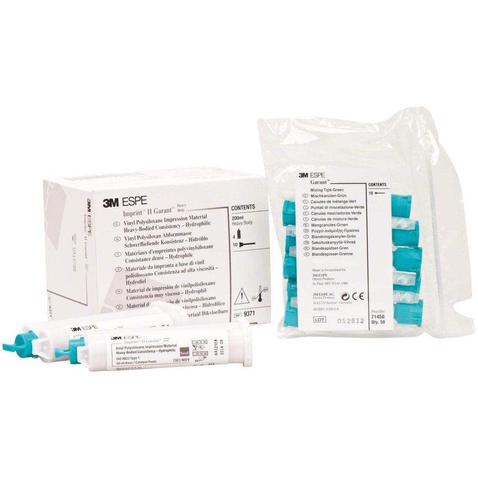 Imprint II Garant, Abformmaterial, Heavy Body, lila, 4 Kartuschen à 50 ml