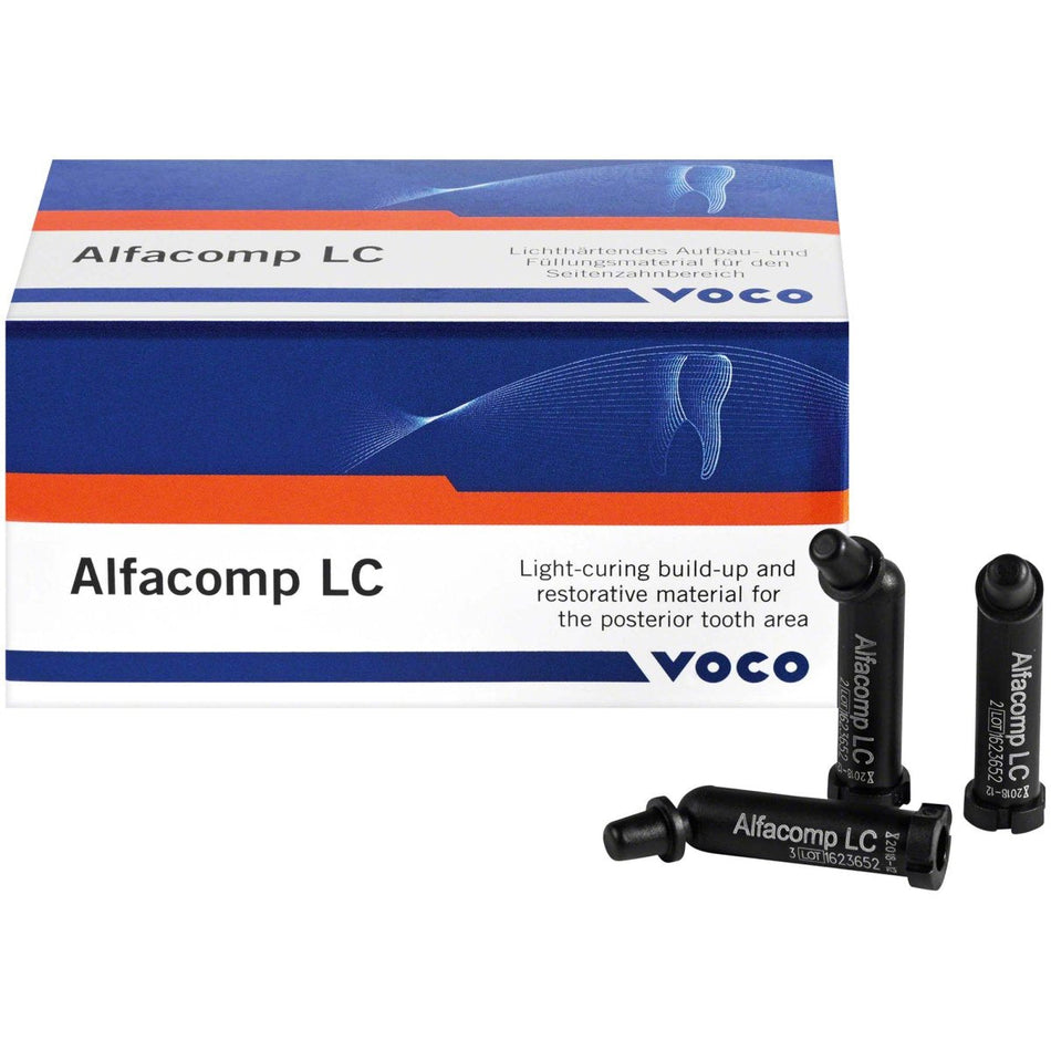 Alfacomp LC, gray, caps, pack of 16 pieces