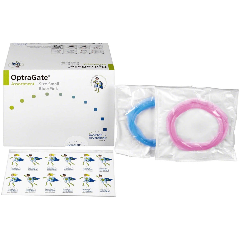 OptraGate, small, blue-pink, pack of 40