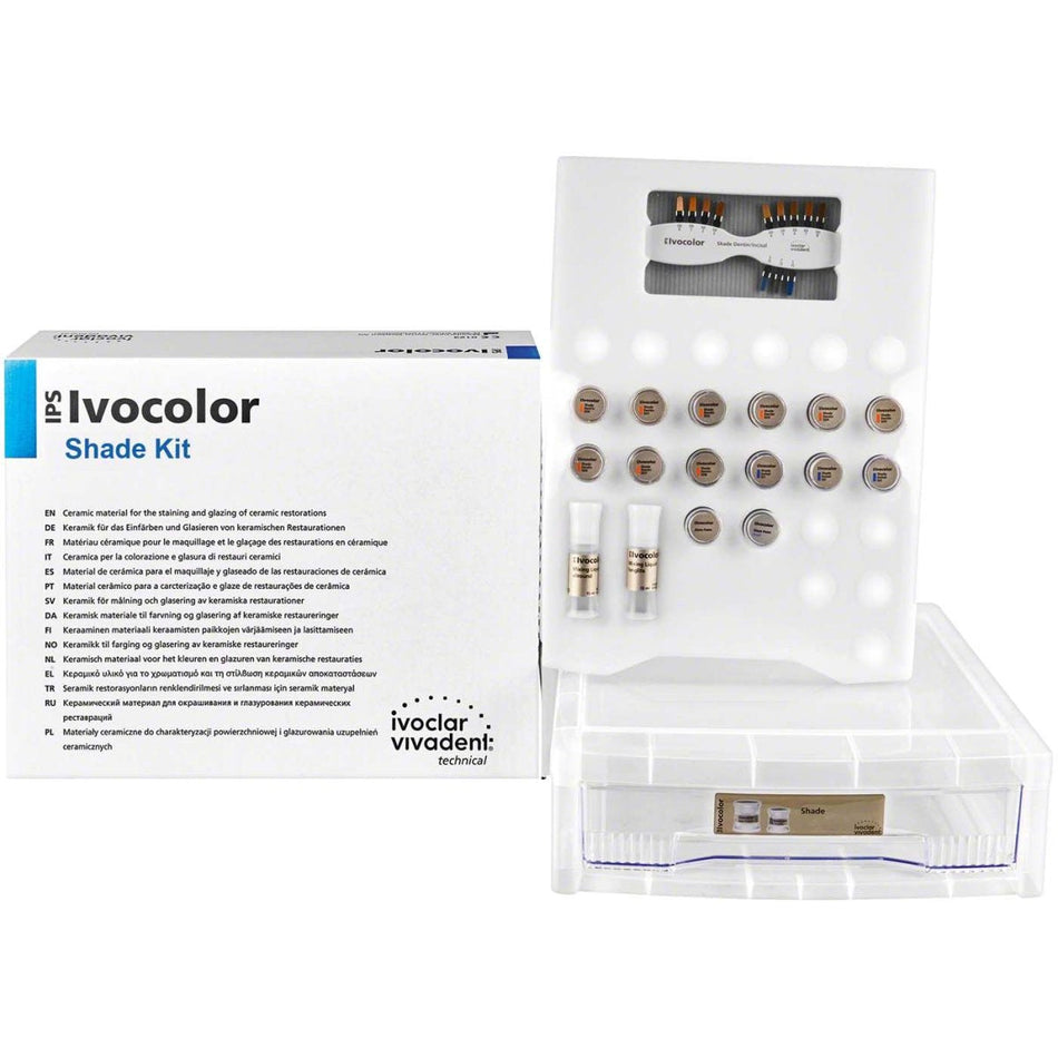 IPS Ivocolor Shade Kit, stain and glaze system, pack of 1 set