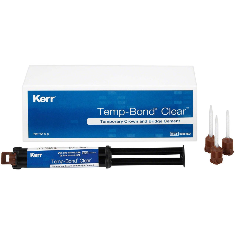 TempBond Clear, 6 g syringe