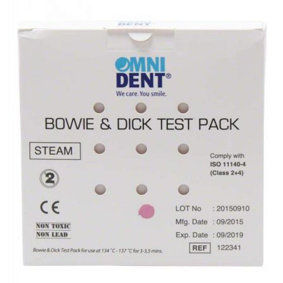 Omni Bowie & Dick Test, pack of 1