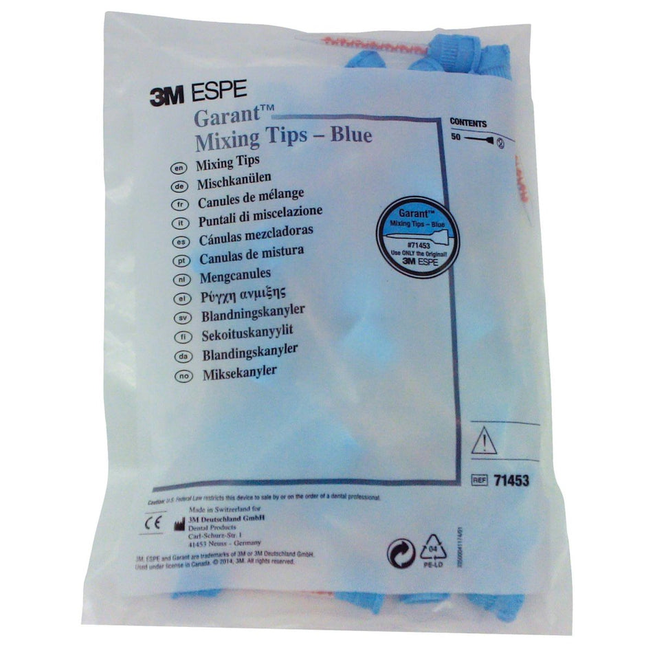 Protemp 4 Garant mixing tips, blue, pack of 50