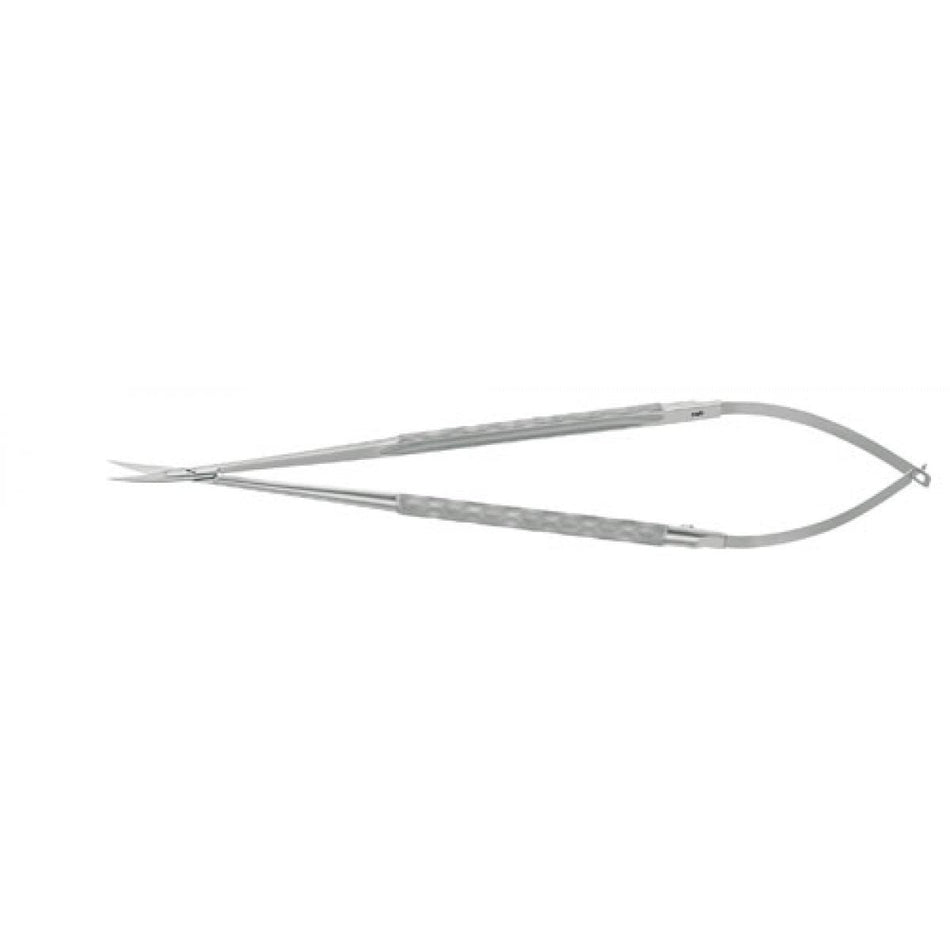 Micro spring scissors pointed/pointed curved 18 cm FD 251R, 1 piece