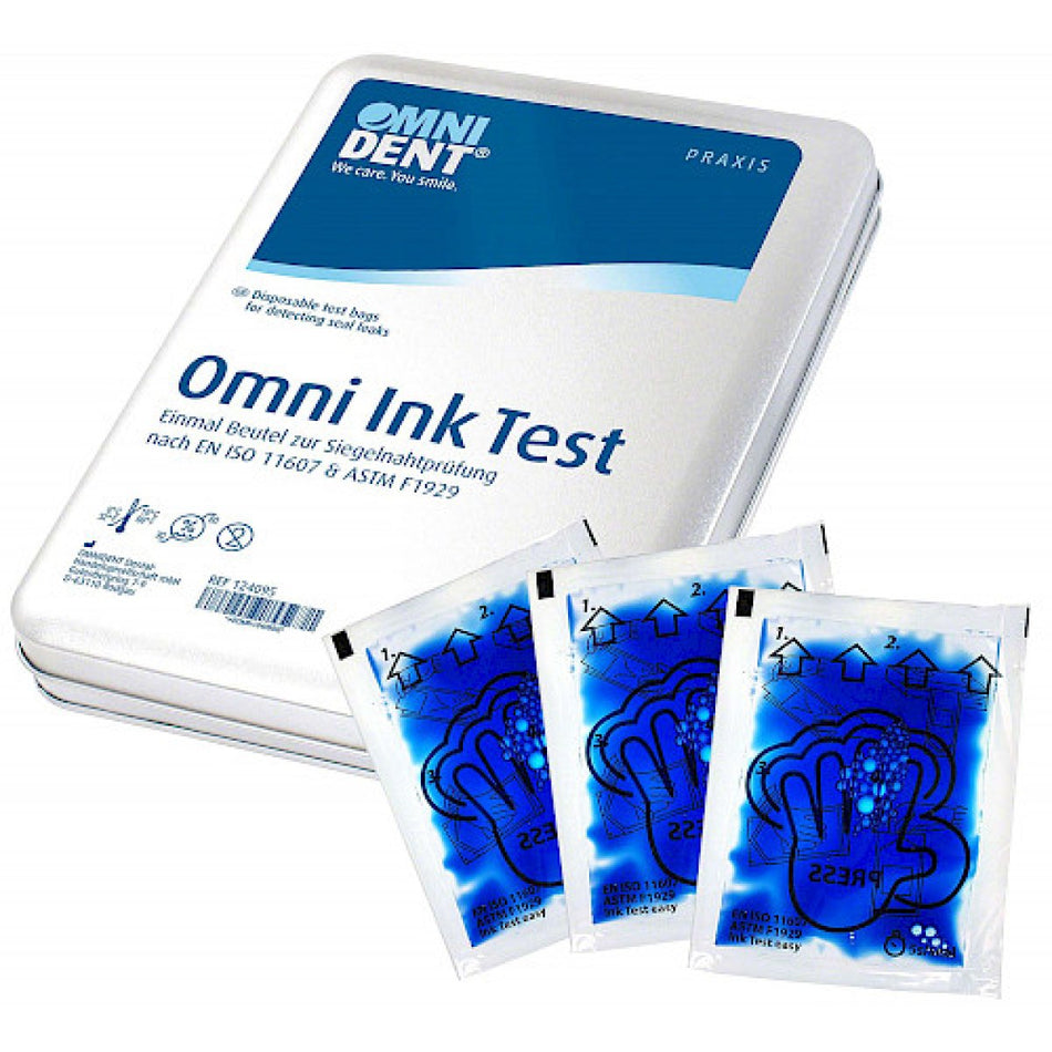 Omni Ink Test, disposable bag, pack of 30