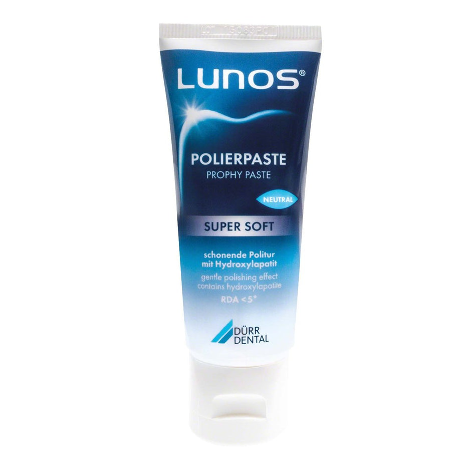 Lunos polishing paste, super soft, neutral, tube of 50 g