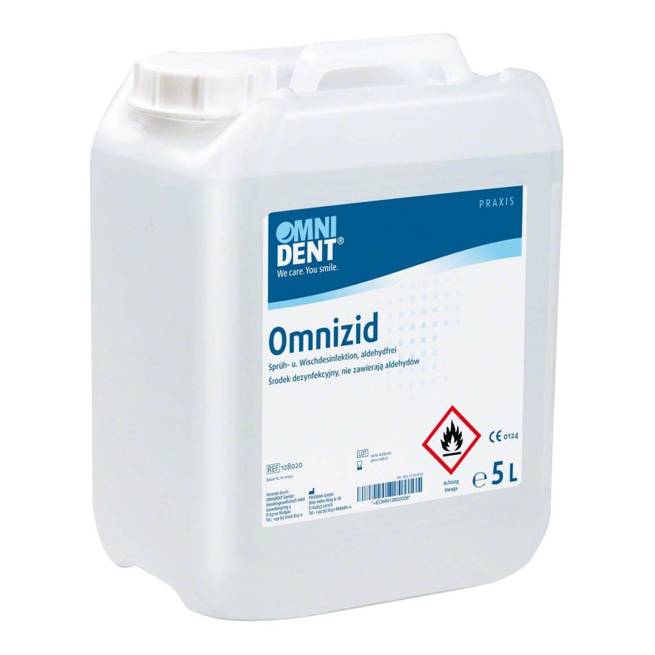 Omnicidal surface disinfectant, neutral, 5 litre canister