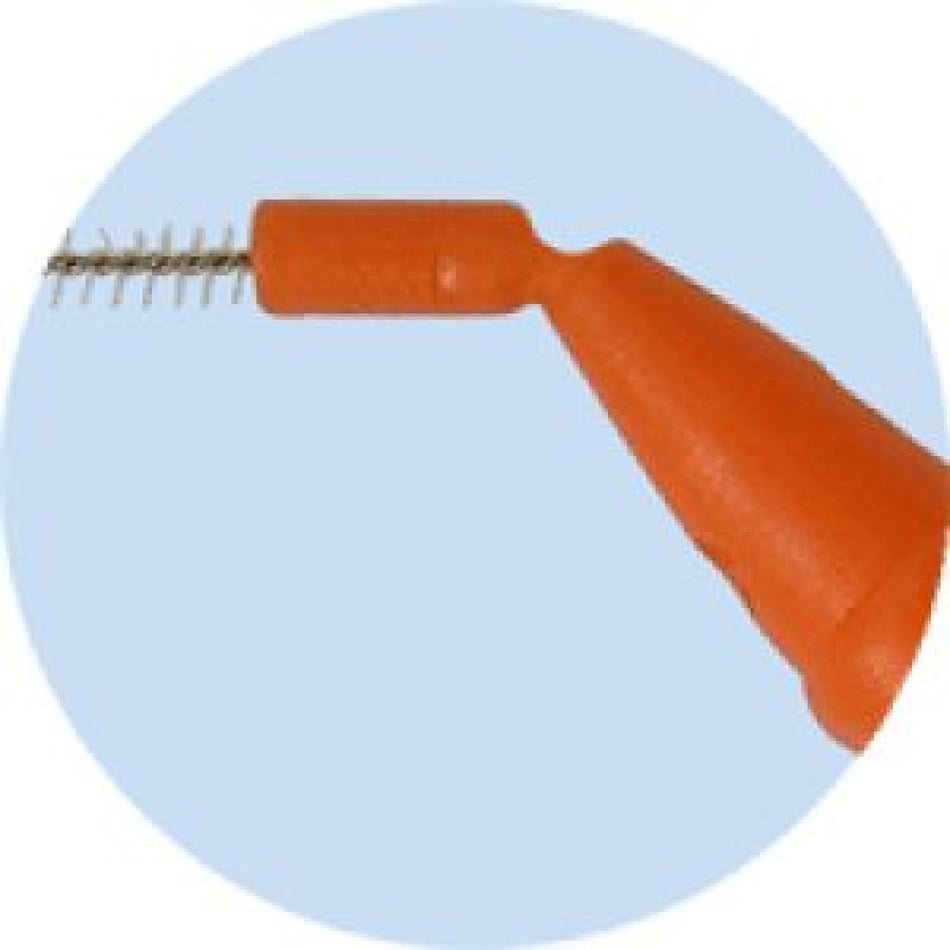 Interdental brushes Brushies, Ø 0.45 mm orange, PHD 0.70 mm, pack of 25