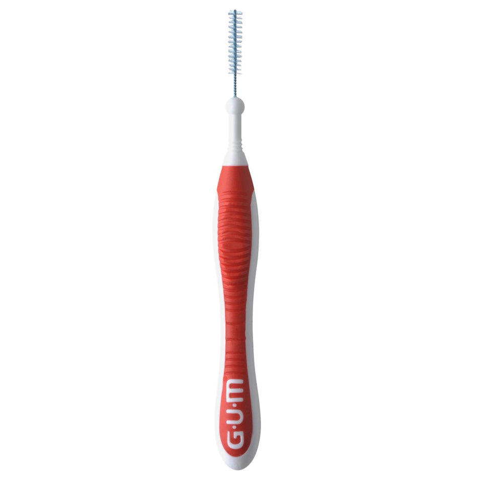 GUM Trav-Ler, interdental brushes, candle, Ø 0.8 mm, ISO 1, red, box of 36 pieces