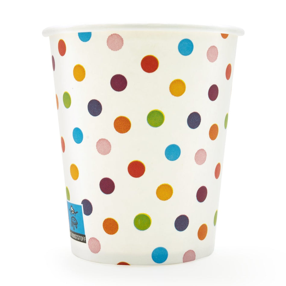 Mouthwash cup wellsacup hard paper dots, 180 ml, 1,000 pieces