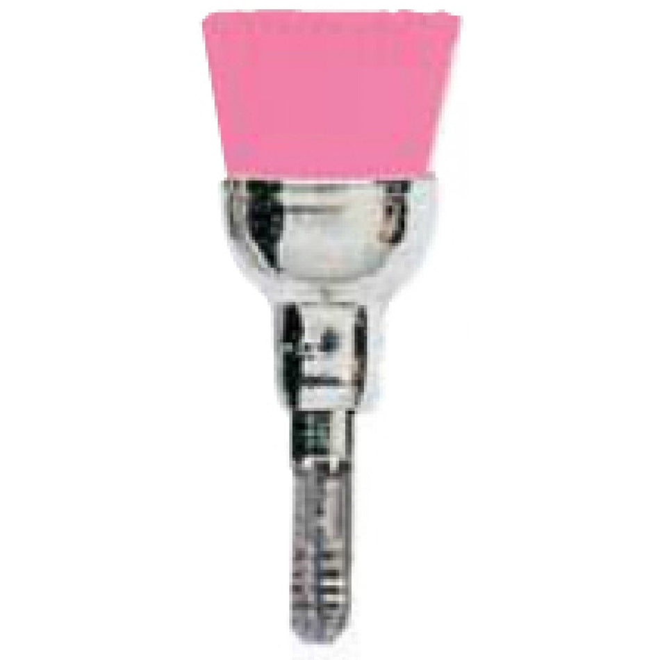 Prophylaxis brush, large cup, soft, pink, 1483SC, pack of 100