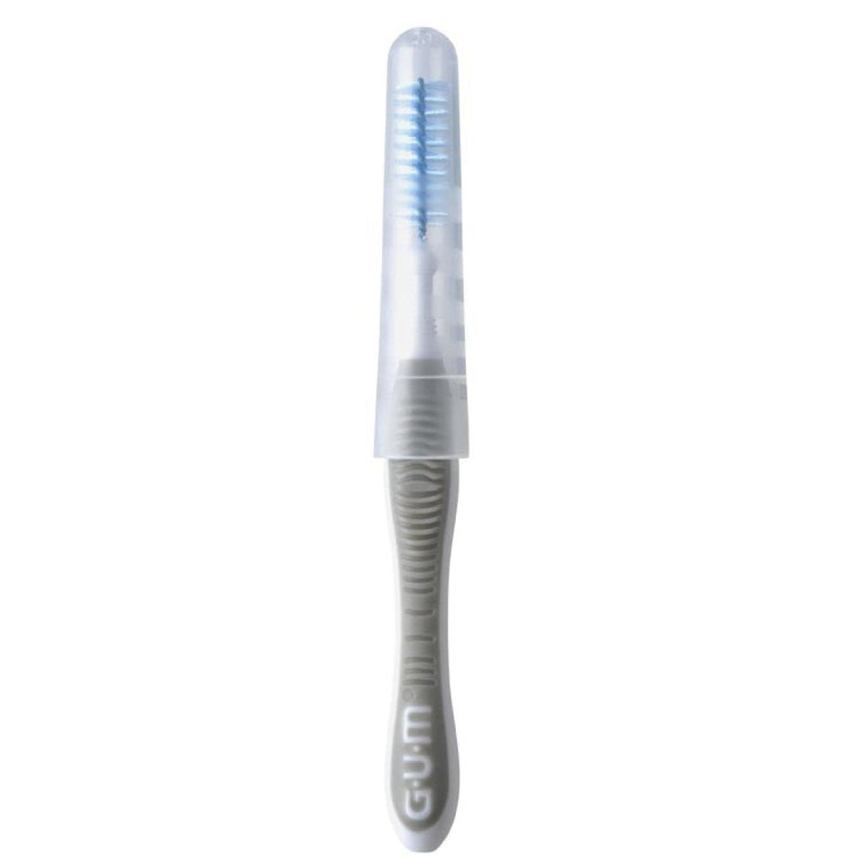 GUM Trav-Ler, interdental brushes, candle, Ø 2 mm, ISO 6, grey, bag of 50 pieces