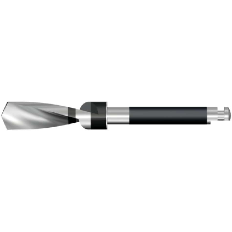 SP twist drill, Ø 3.7 mm, 8-13 mm (black)