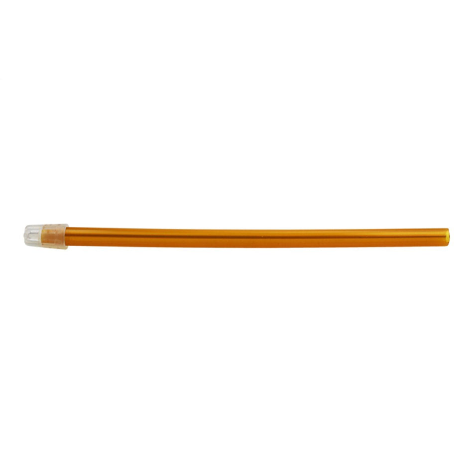 PURE saliva ejector flexible orange 15cm