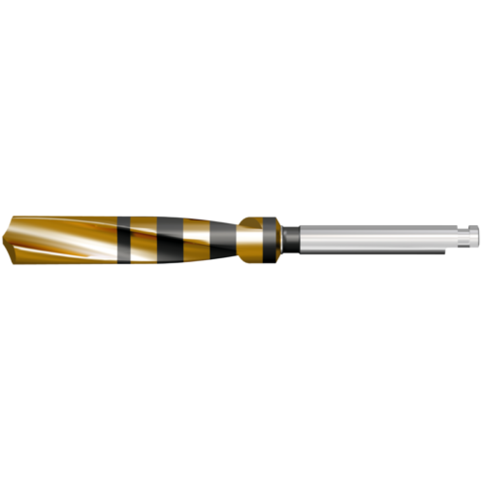 Twist drill, Ø 3.7 mm, 8-19 mm (black)