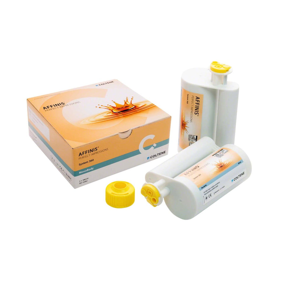 Affinis System 360 Mono Body, single-phase material, 2 double cartridges of 380 ml each