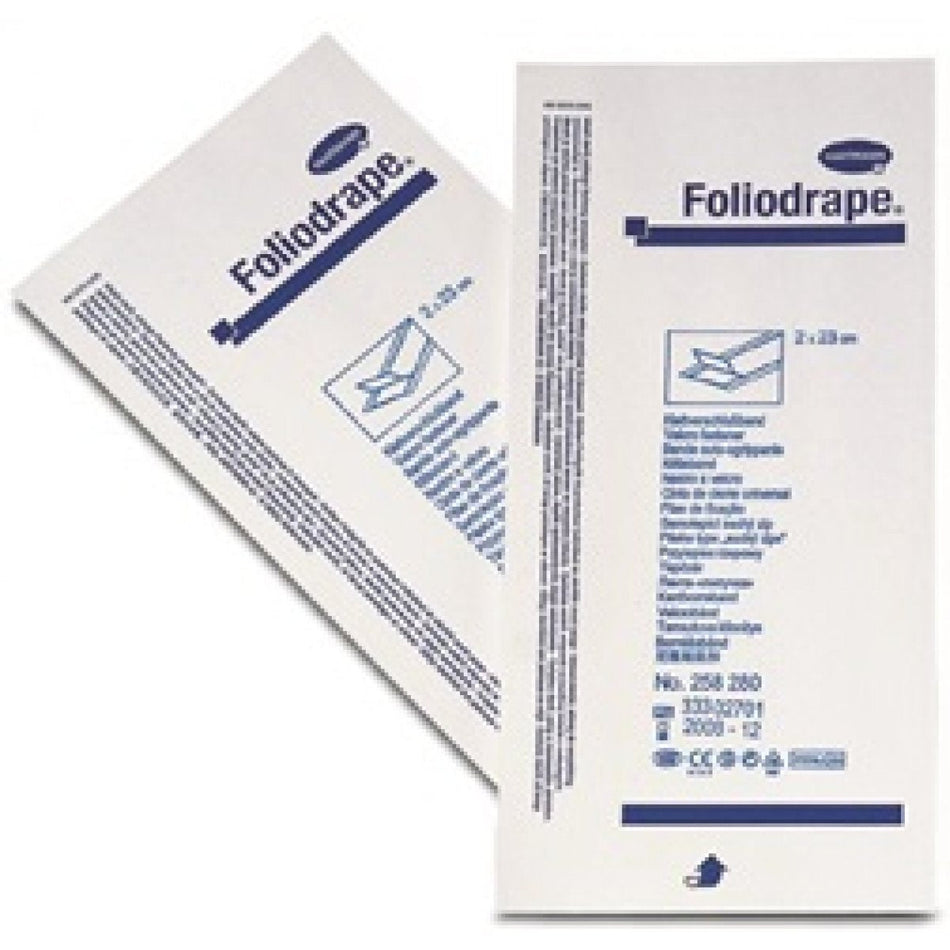 Foliodrape surgical adhesive strips / surgical tape, sterile, individually packed, pack of 100