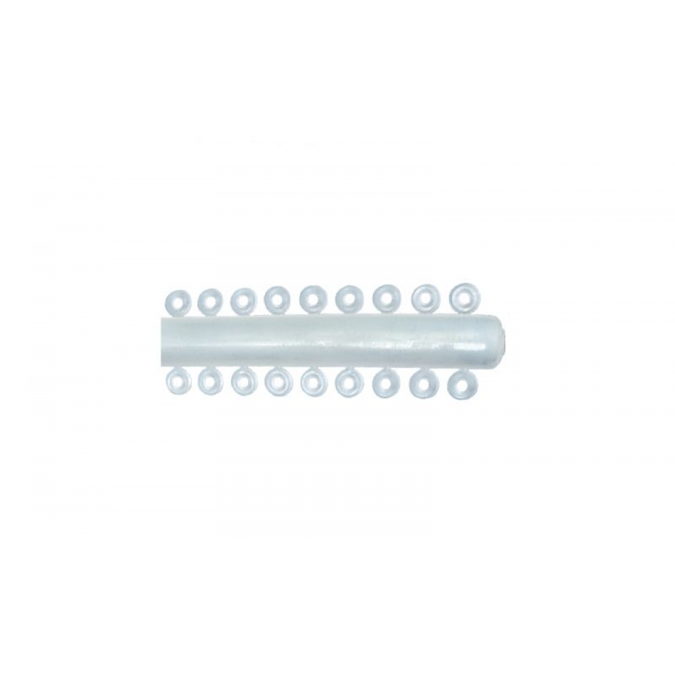 Elastic ligatures, transparent, pack of 1040 pieces