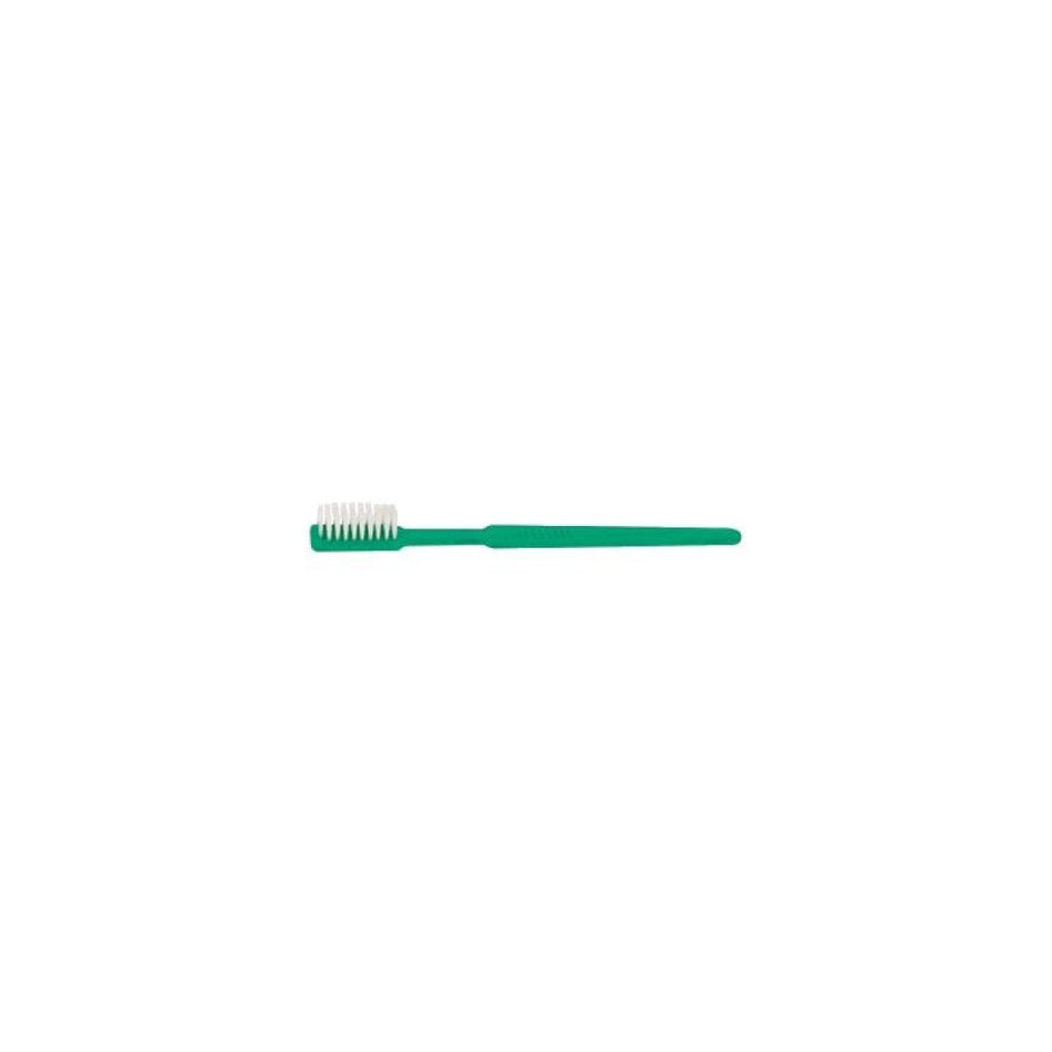 Disposable toothbrushes, 16.5 cm, green, pack of 100