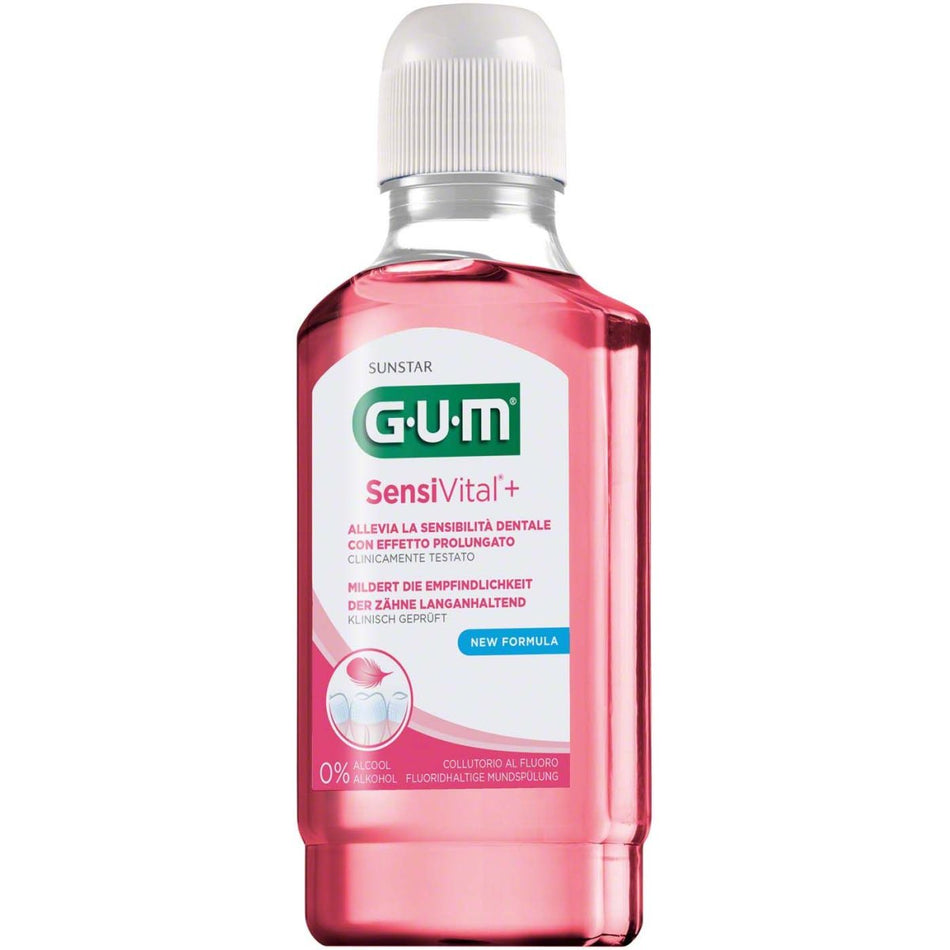 GUM SensiVital+ Mouthwash 300 ml Mouthwash