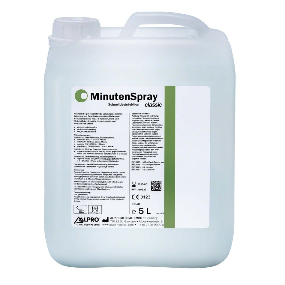 Minute Spray Classic, canister of 5 liters