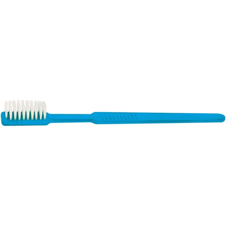 Disposable toothbrushes plus, blue, pack of 100