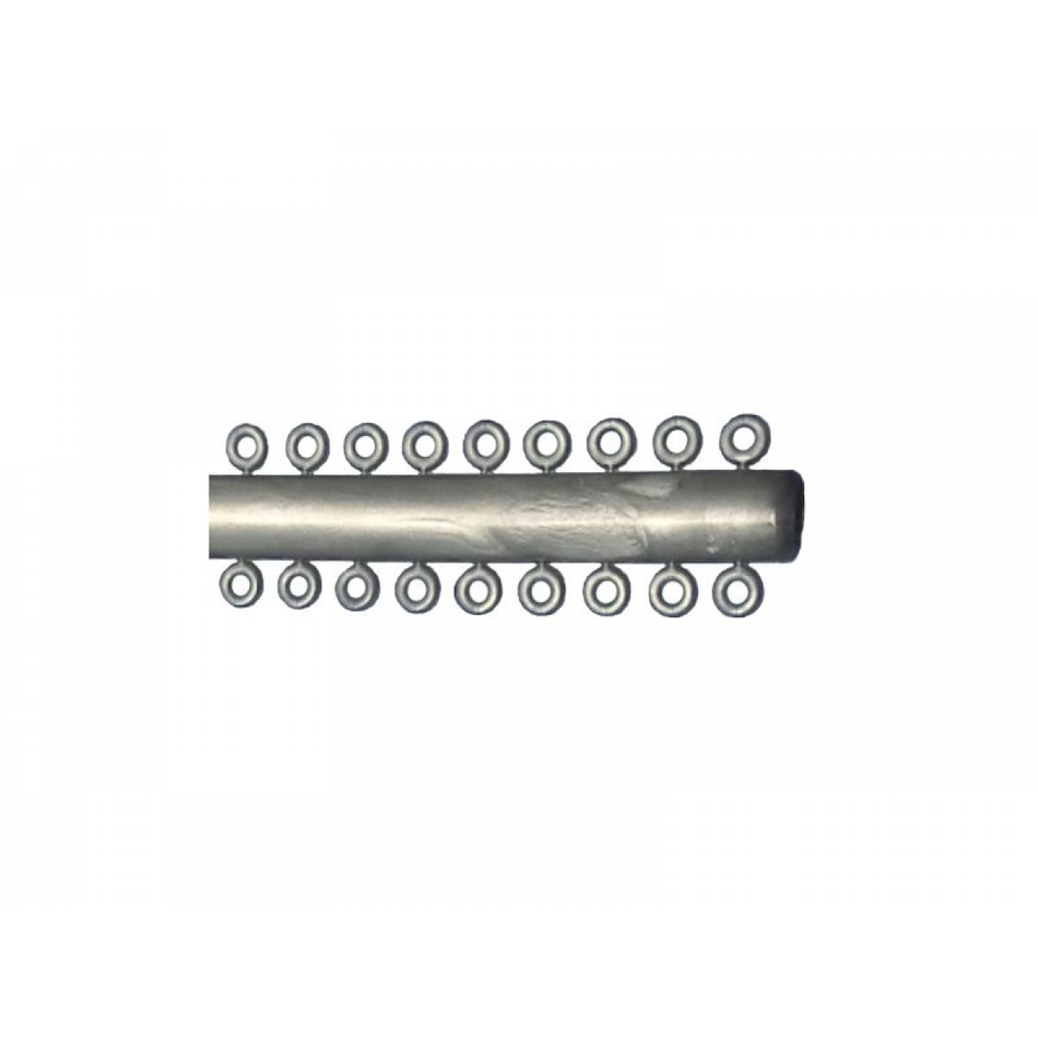 Elastic ligatures, silver, pack of 1040 pieces