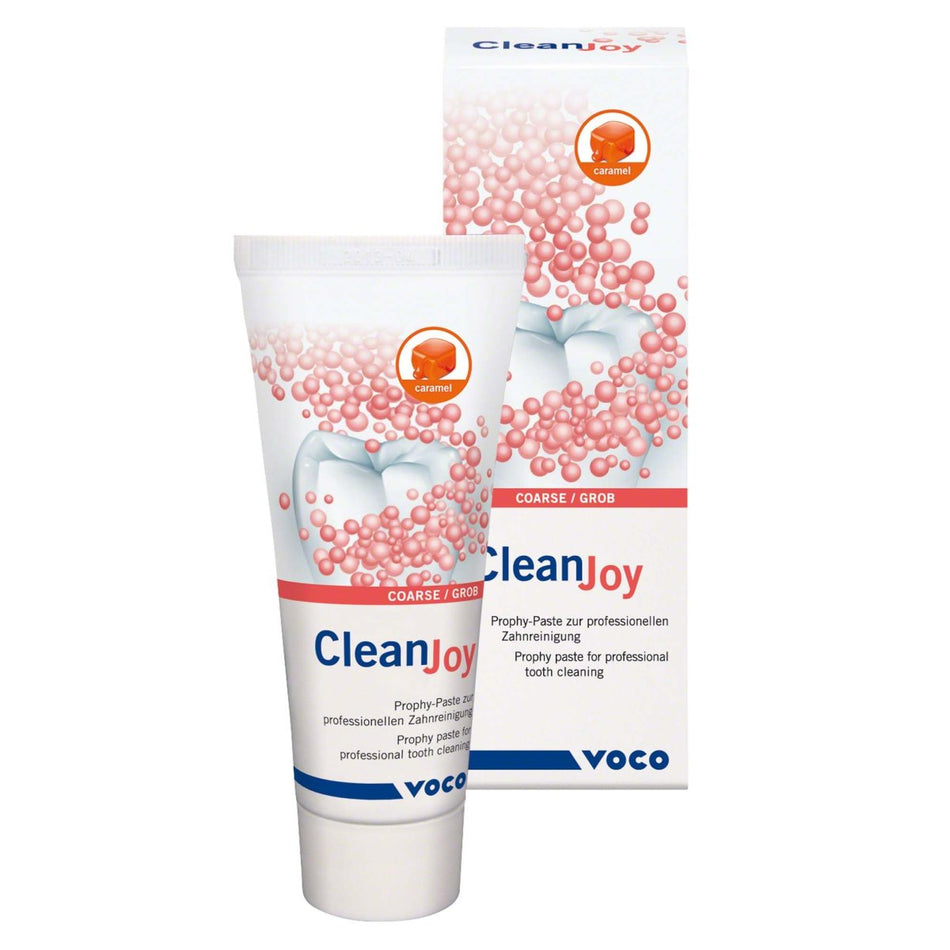 CleanJoy polishing paste, caramel, coarse, red, tube of 100 g