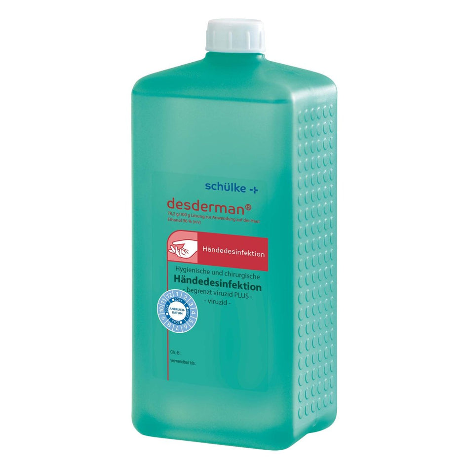 Desderman hand disinfection, Euro bottle of 1000 ml