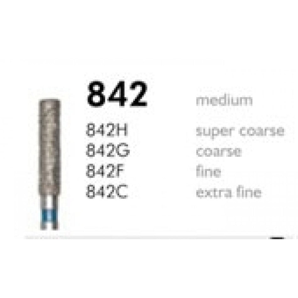 H+M Diamond instruments Fig. 842 | Diamonds 842G 014 coarse grain FG, pack of 5