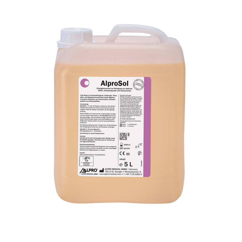 AlproSol, liquid concentrate, orange, 5 litre canister