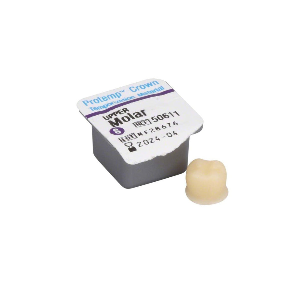 Protemp Crown upper molar, S(small), pack of 5