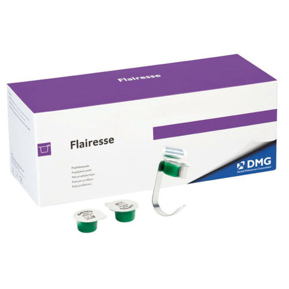 Flairesse Prophylactic Paste Single Dose | Flairesse paste Mint medium, 200 x 1.8 ml