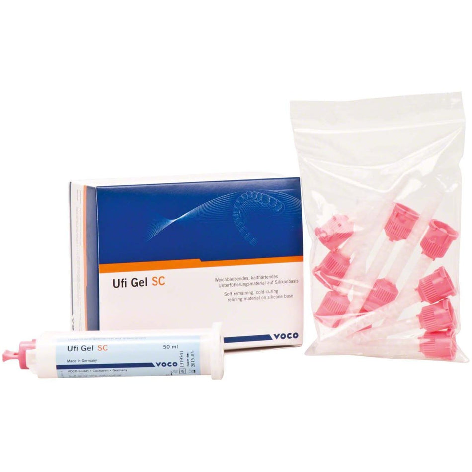 Ufi Gel SC, double cartridge 50 ml & mixing cannulas