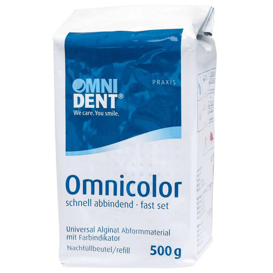 Omnicolor Universal Alginate, impression material, pack of 500 g