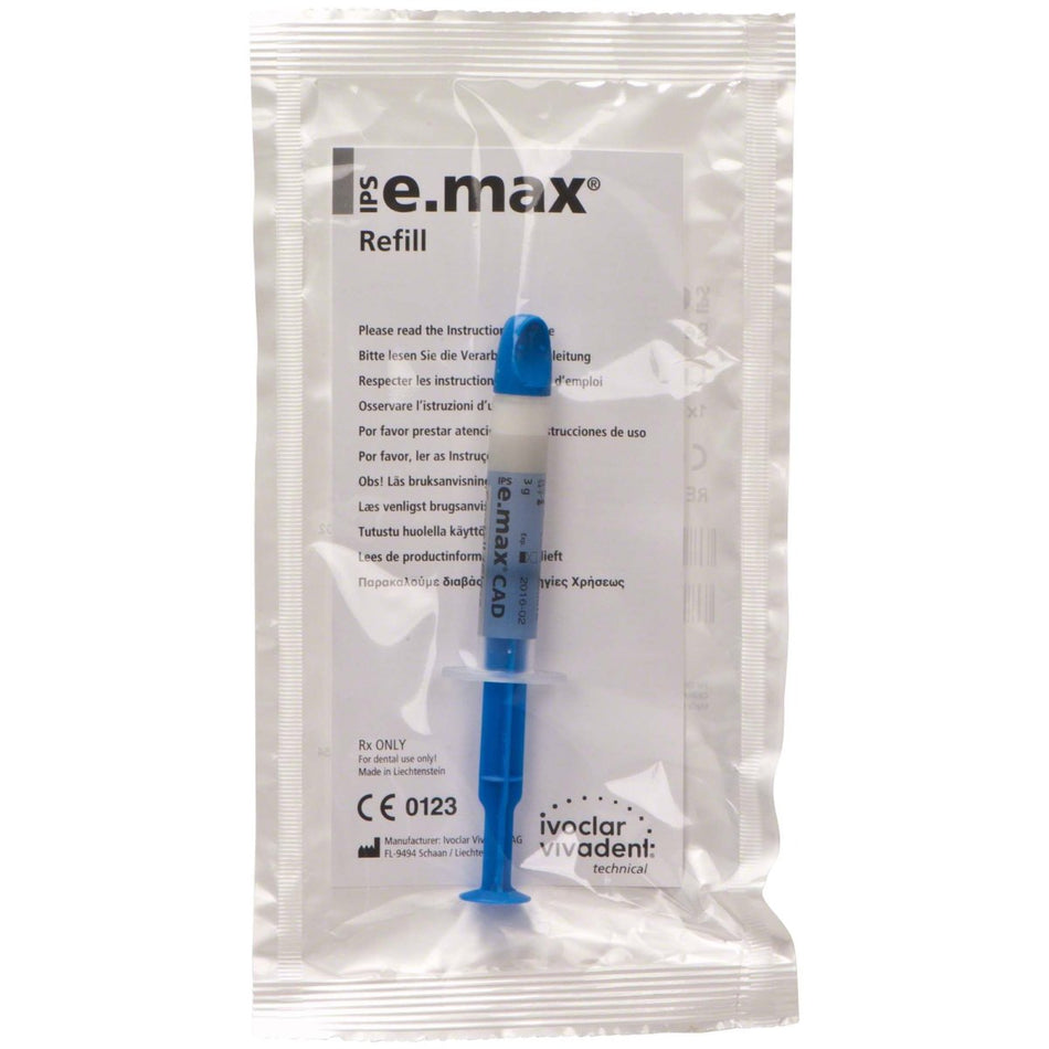 IPS e.max CAD Crystallization, stain and glaze assortment, paste à 3 g