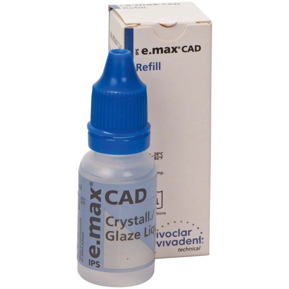 IPS e.max CAD Crystallization, glaze liquid, bottle of 15 ml