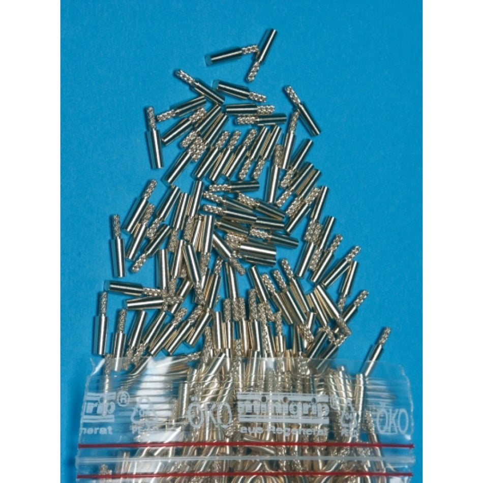 Zeiser model system pins, round, pack of 1000 pieces