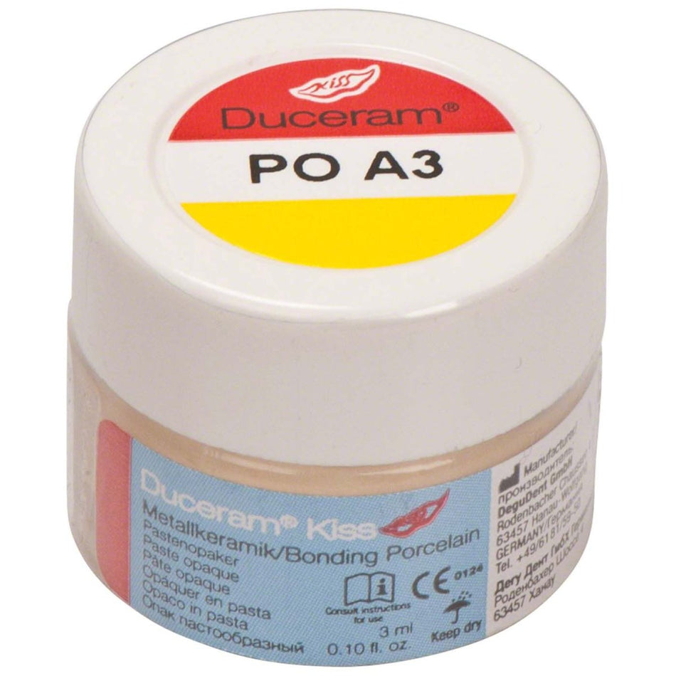 Duceram Kiss paste opaque, A3, can of 3 ml