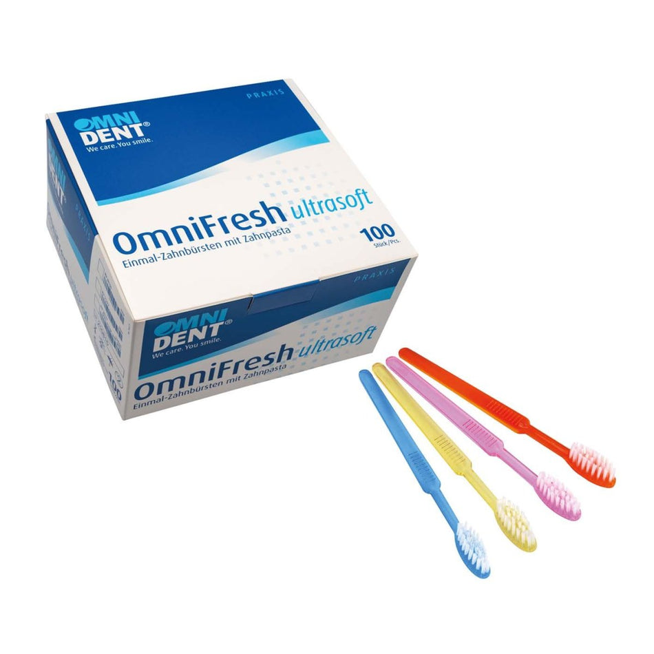 OmniFresh Ultrasoft, assorted, pack of 100