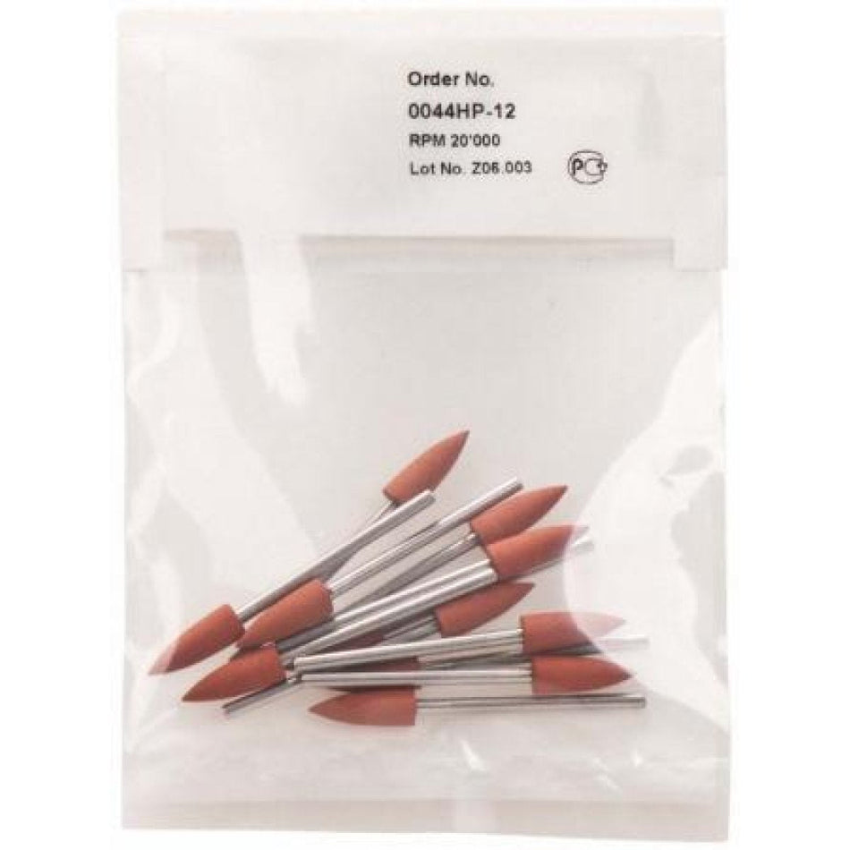 Omnipol for Hdst 12 pcs. brown, pointed