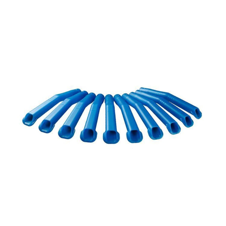 Universal suction cannula 16mm blue, 10 pieces