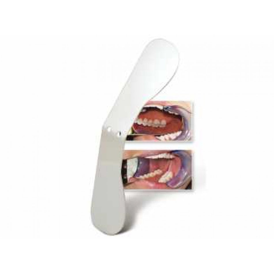 Photo mirror, lingual upper / lower jaw